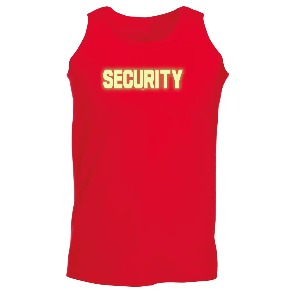 Security Statement Graphic Tank Top