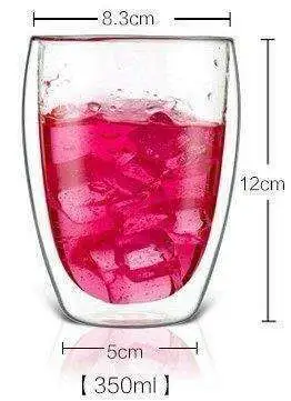 Insulated Glass Drinkware Set Everyday