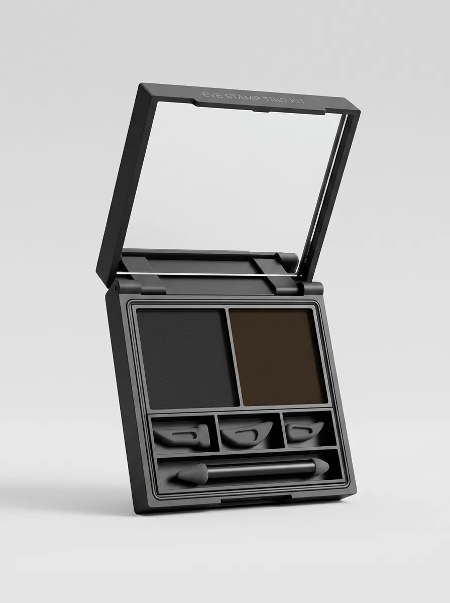 Streamlined 3-in-1 Eye Makeup Stamp Kit