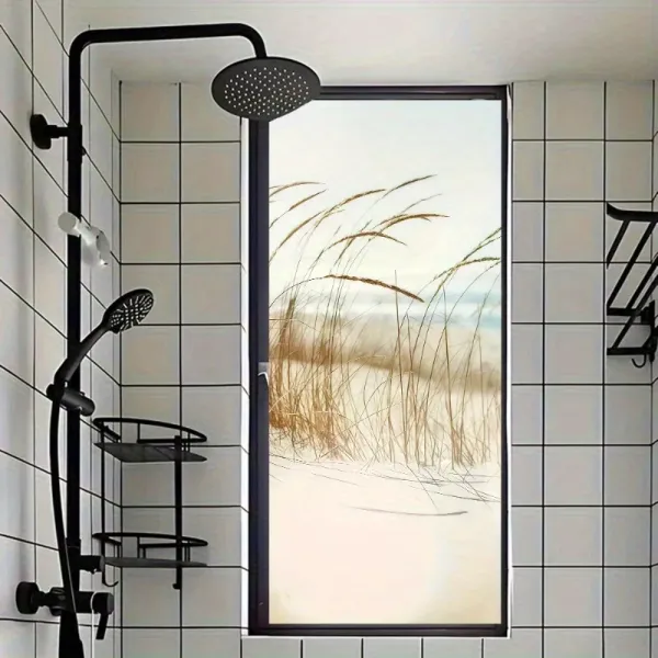 Reed Pattern Privacy Window Film