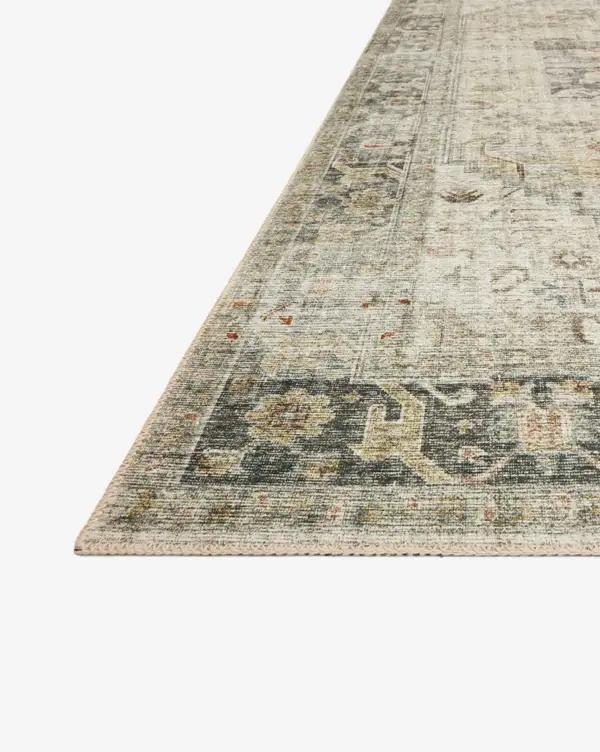 Distressed Synthetic Area Rug