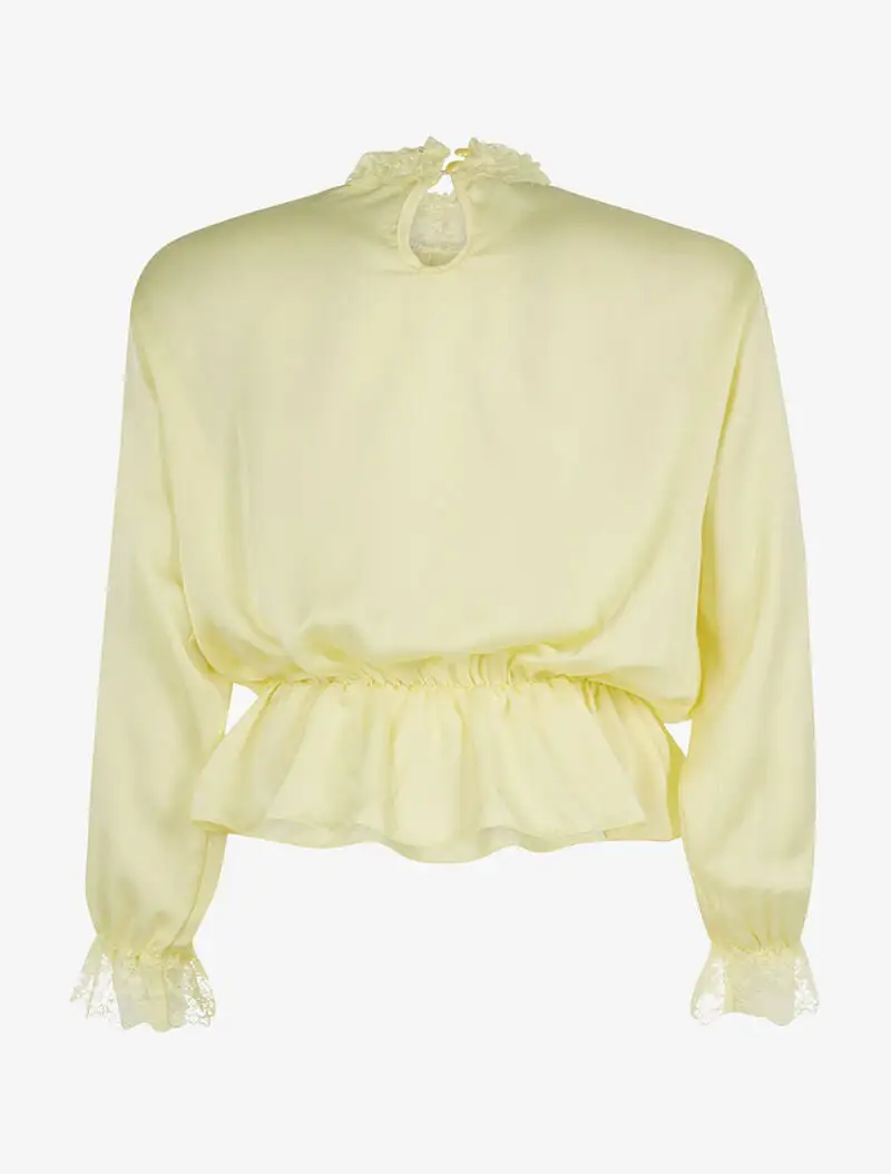 Polished Long Sleeve Refined Blouse