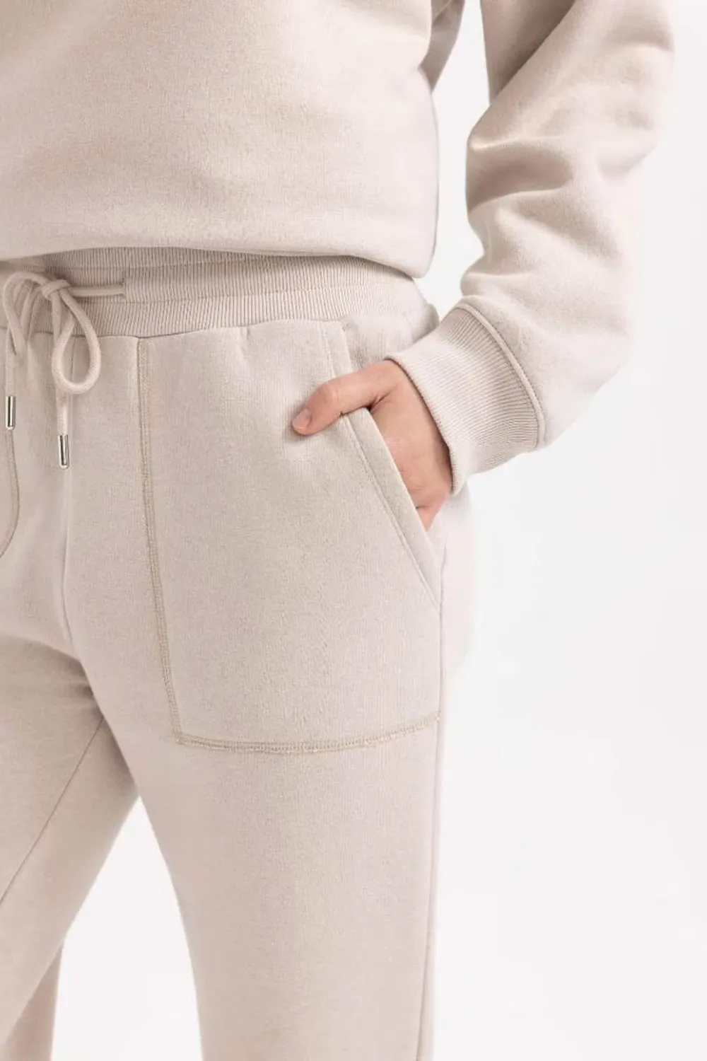 Slim Fit Solid Color Trousers