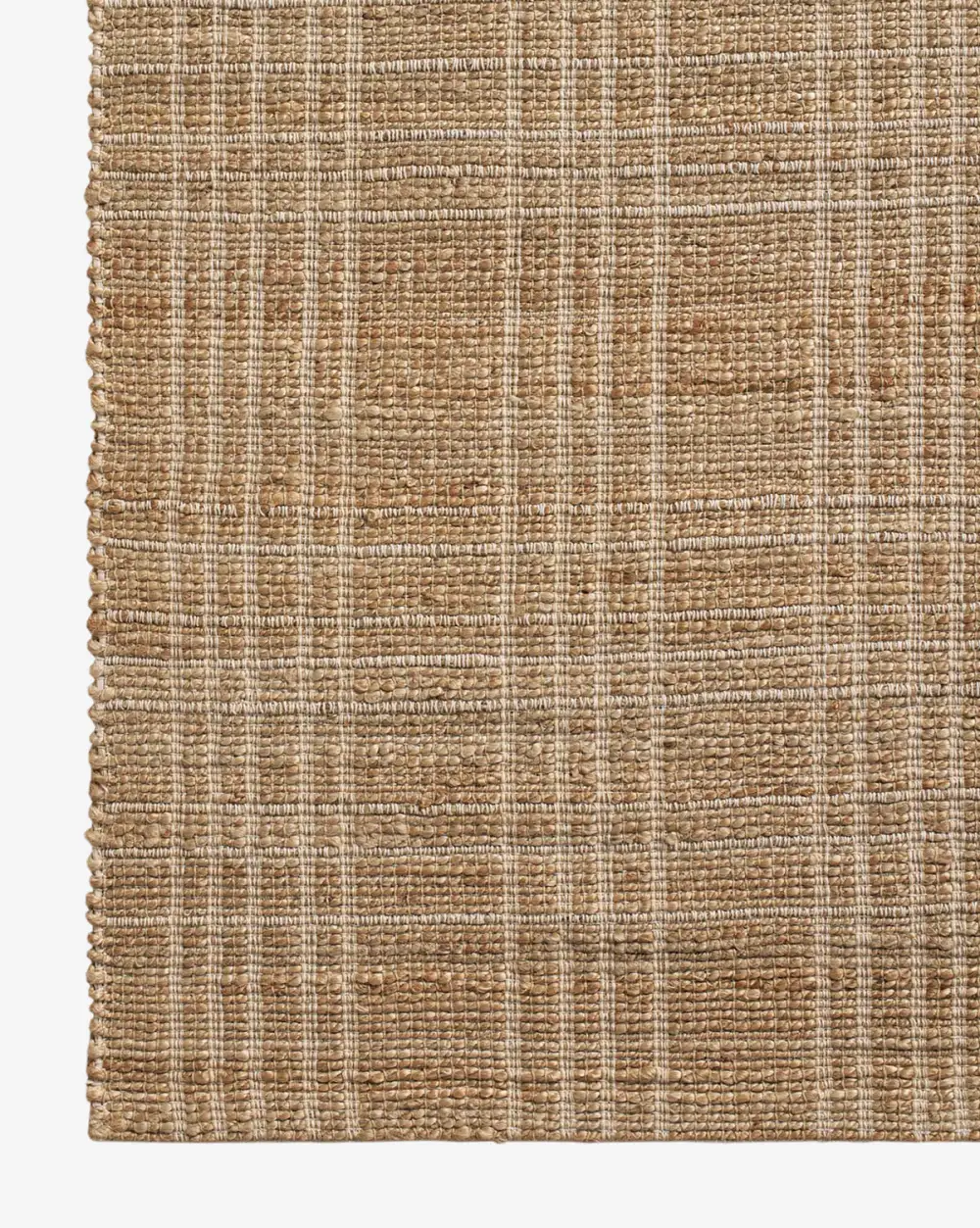 Raised-Weave Textural Handwoven Jute Area Rug