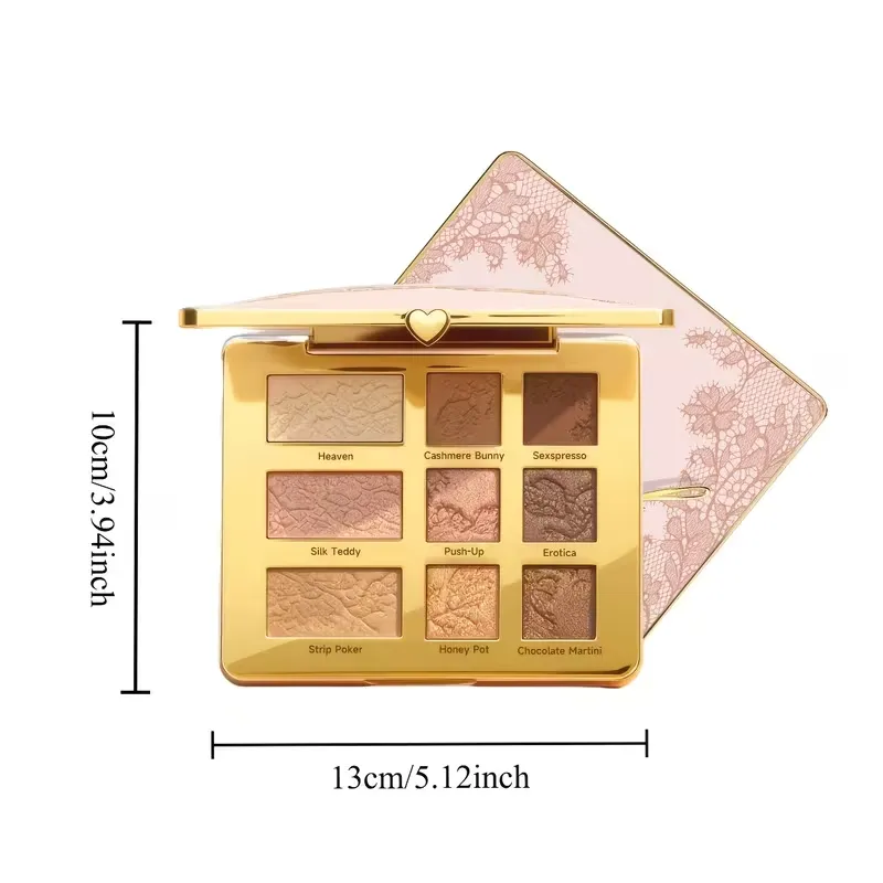 Warm Tone Brown Eyeshadow Palette