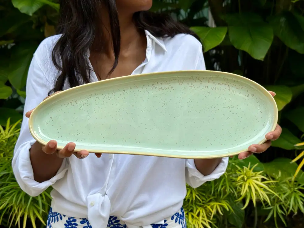 Organic Freeform Table Serving Platter