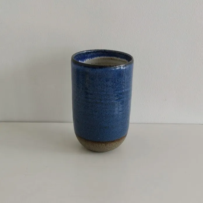 Hand Glazed Stoneware Bud Vase