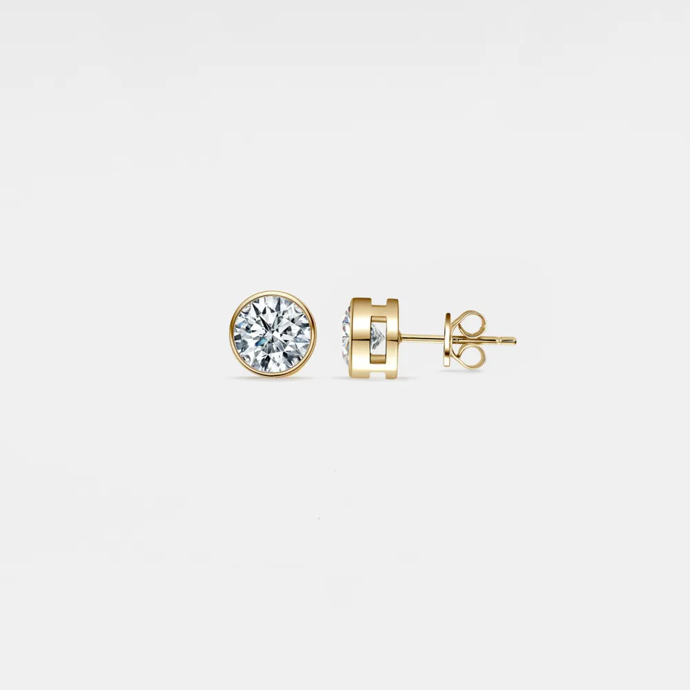 Artful Geometric Stud Earrings