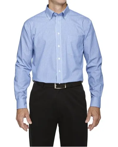Men's Essential Pocket Cotton-Blend Button-Up Shirt