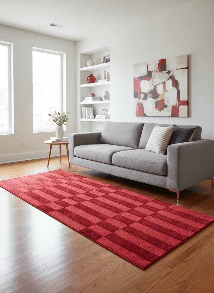 Hand Knotted Textured Traditional Wool Area Rug