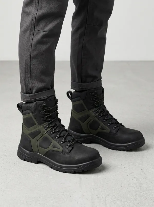 Unisex Everyday Tactical Style Print Work Boots