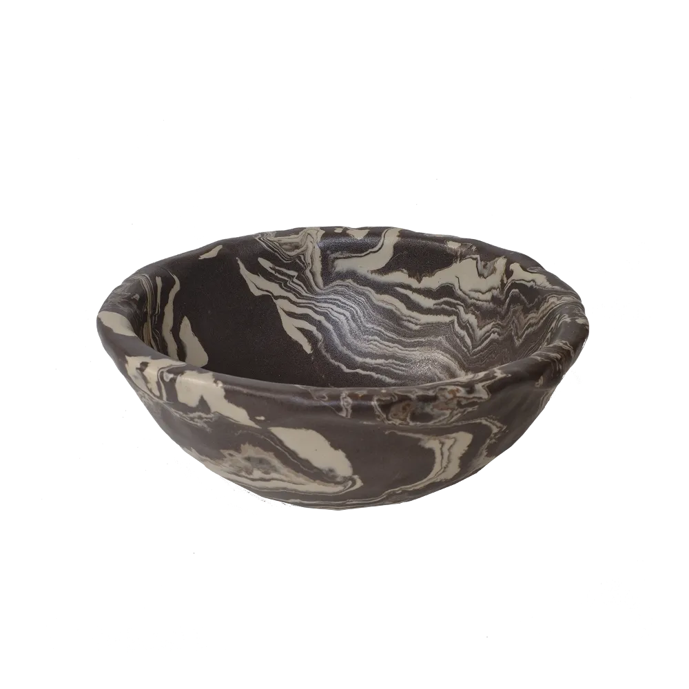 Marble Dark Bowl