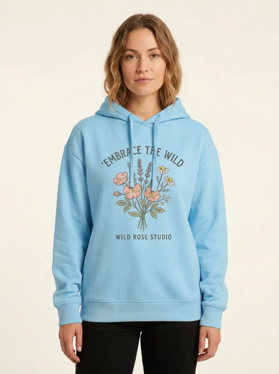 Nature Lover Wildflower Bouquet Hoodie