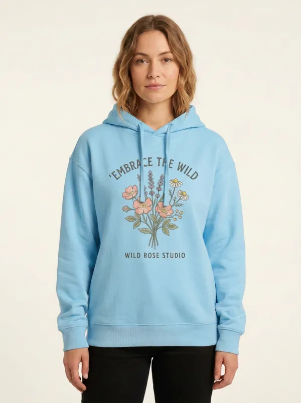 Nature Lover Wildflower Bouquet Hoodie