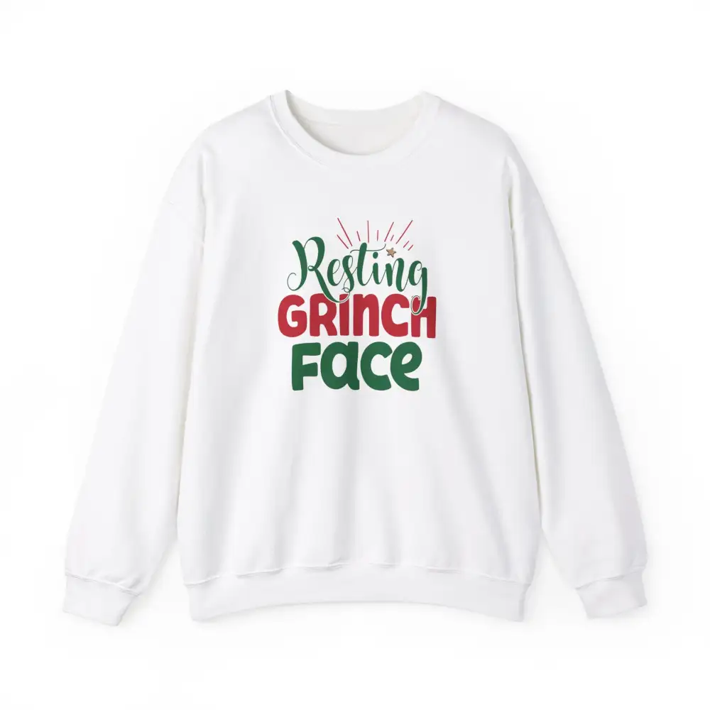Resting Grouch Graphic Crewneck Sweatshirt