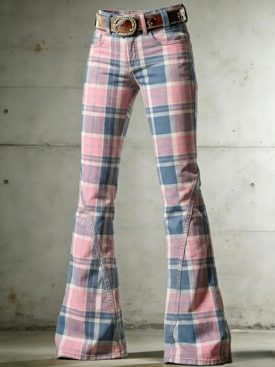 Women's Floral Casual Long Pants