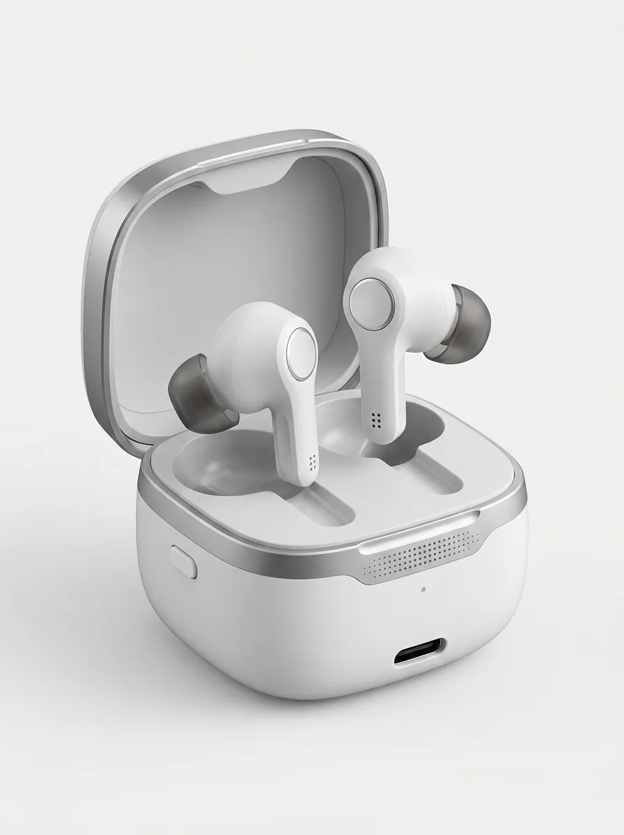 Desk-Ready Minimalist Wireless Earbuds