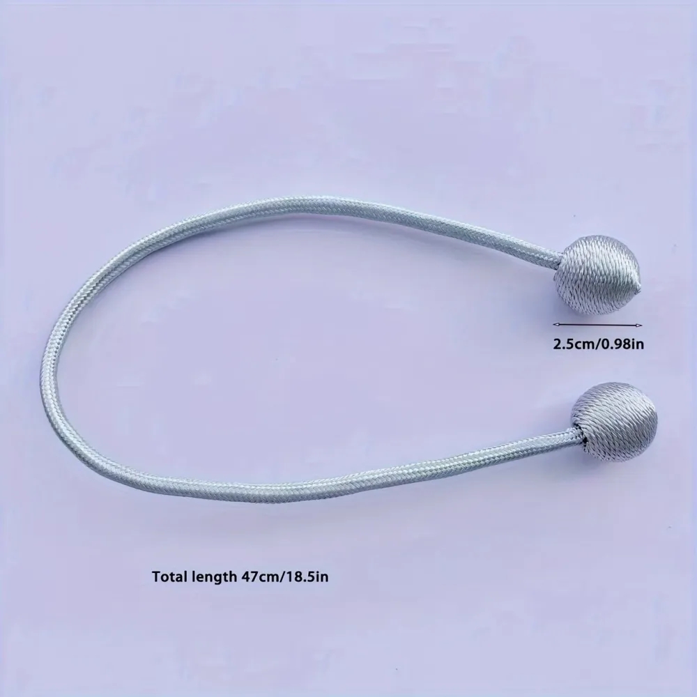 2 Pcs Minimalist Curtain Tiebacks