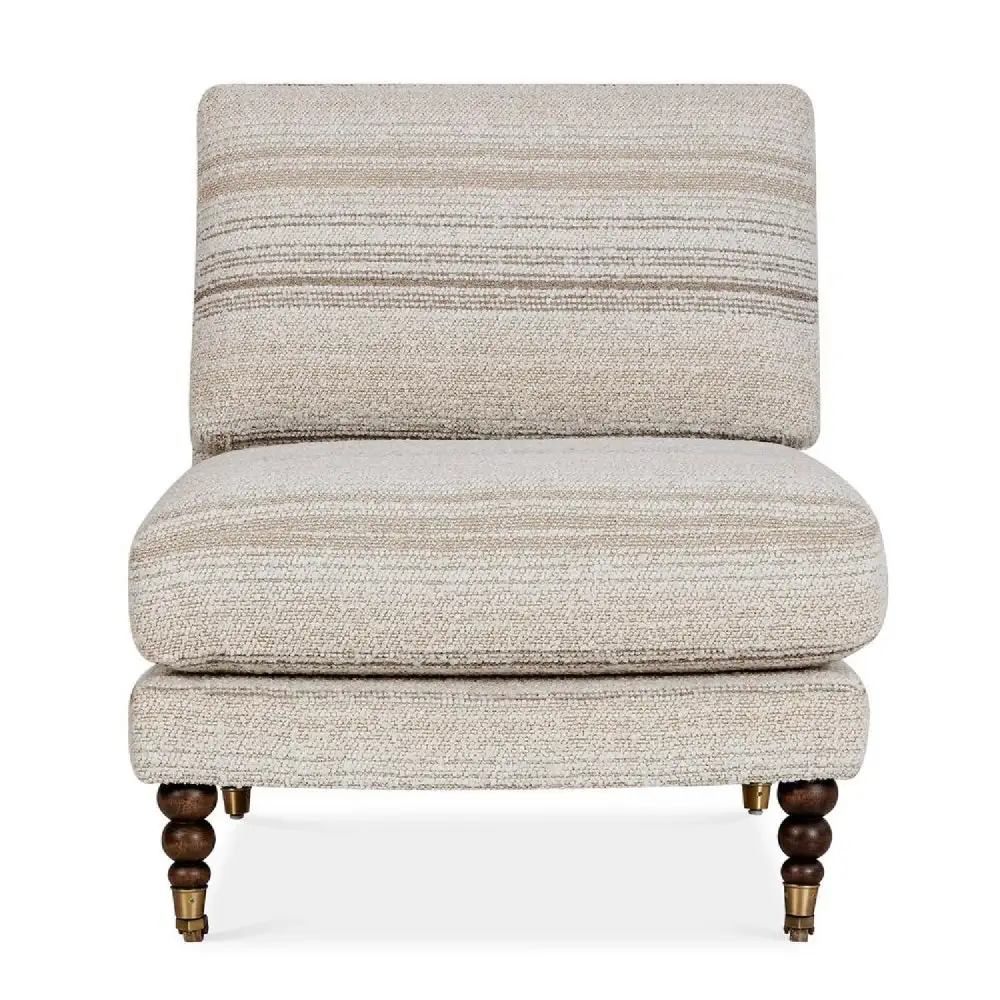 Boucle Stripes Accent Chair