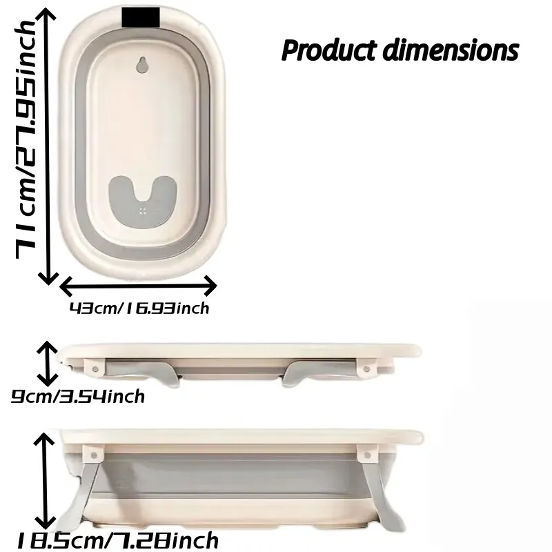 Space-Saving Bath Tub