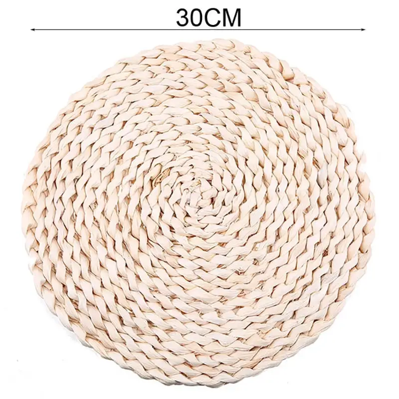 Patterned Woven Round Everyday Kitchen Drinkware