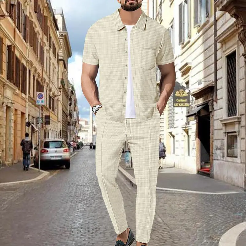 Button Shirt Set