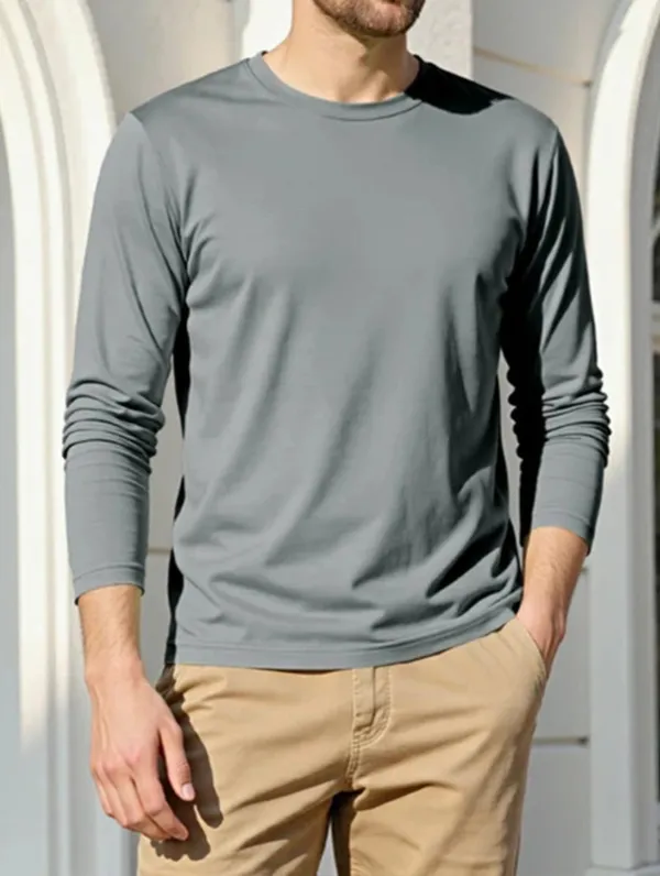 Grey Soft Knit Sweater