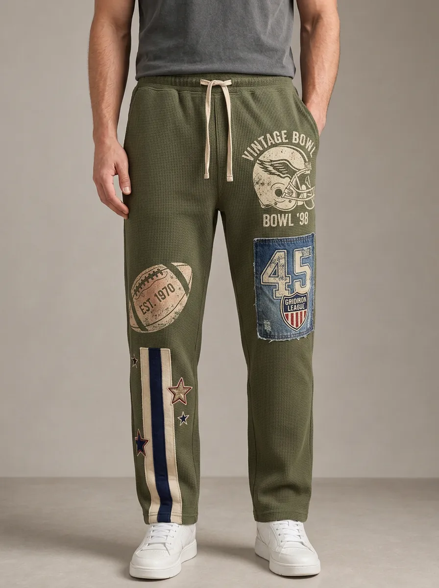 Men's Yard Line Vintage Football Pants