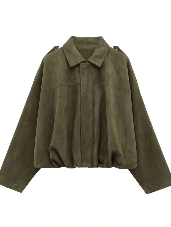 Relaxed Utility Zip Jacket