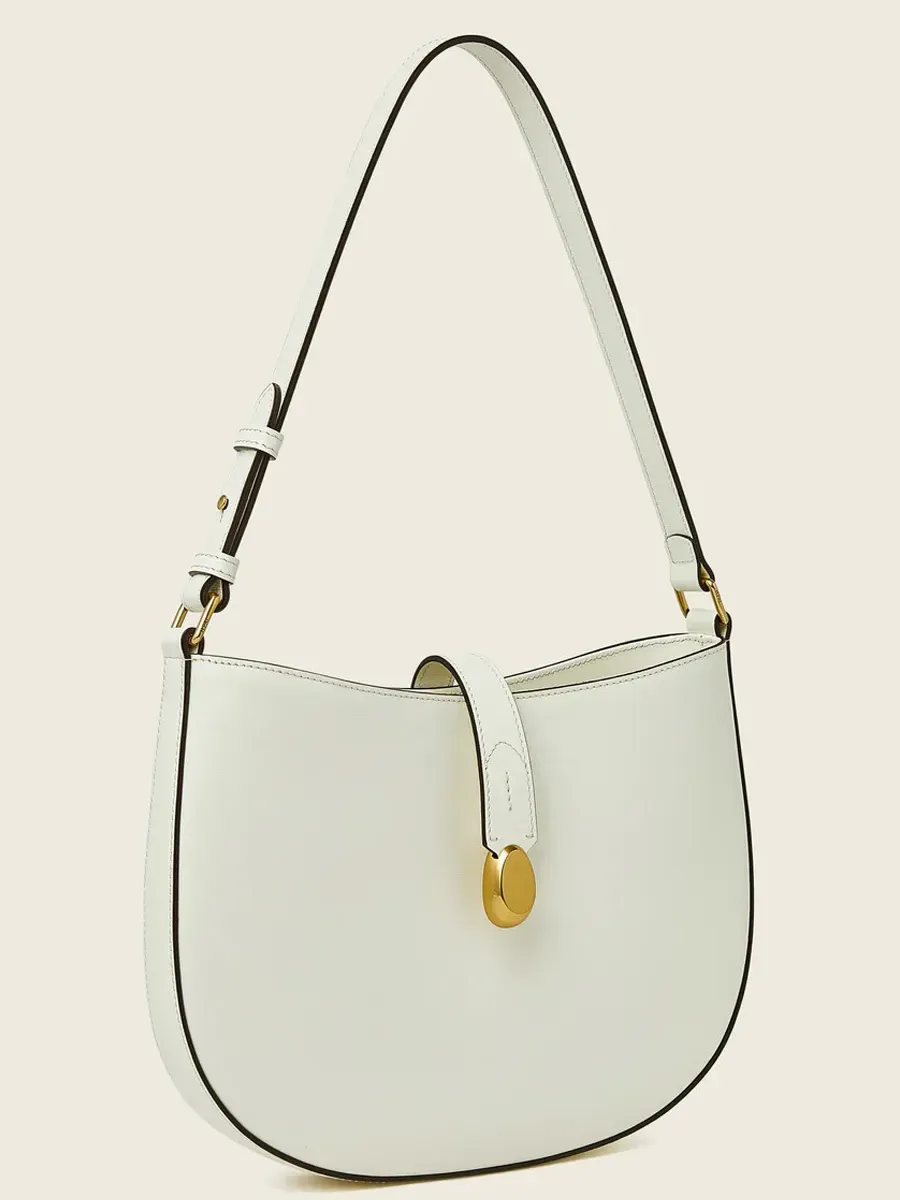 Elowen Clock Bag In Leather