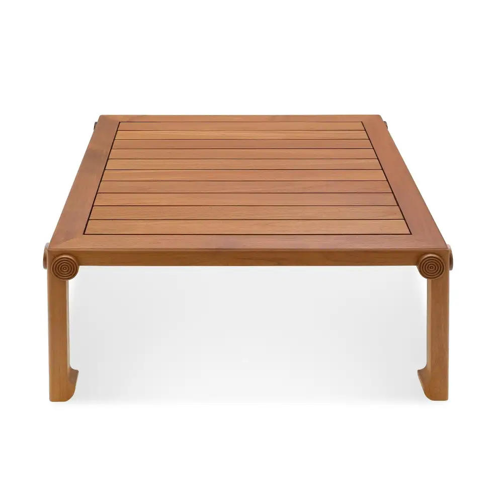Outdoor Slatted Coffee Table