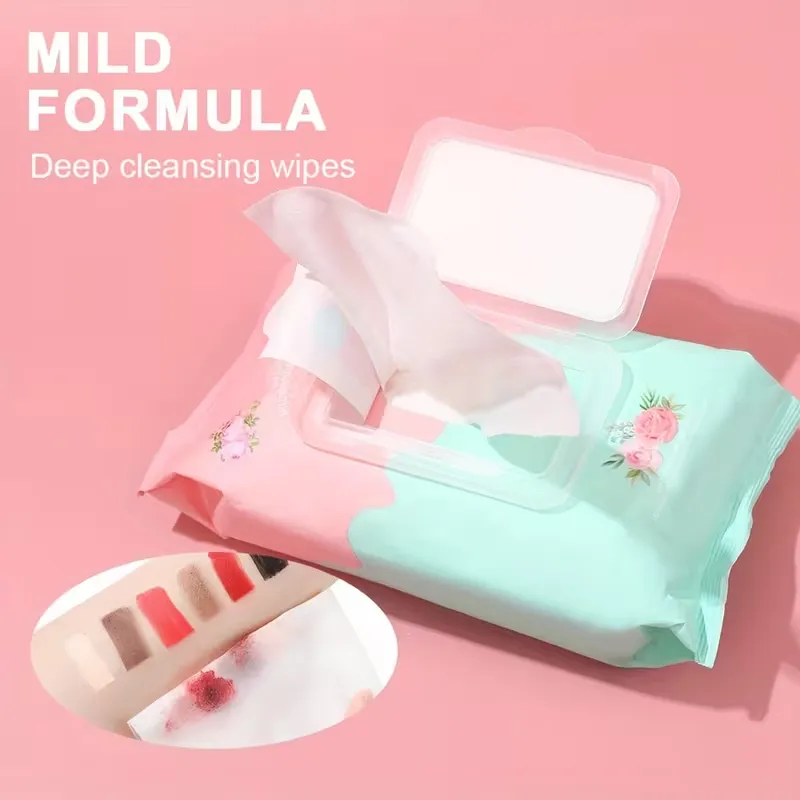 Gentle Rose Facial Cleansing Wipes