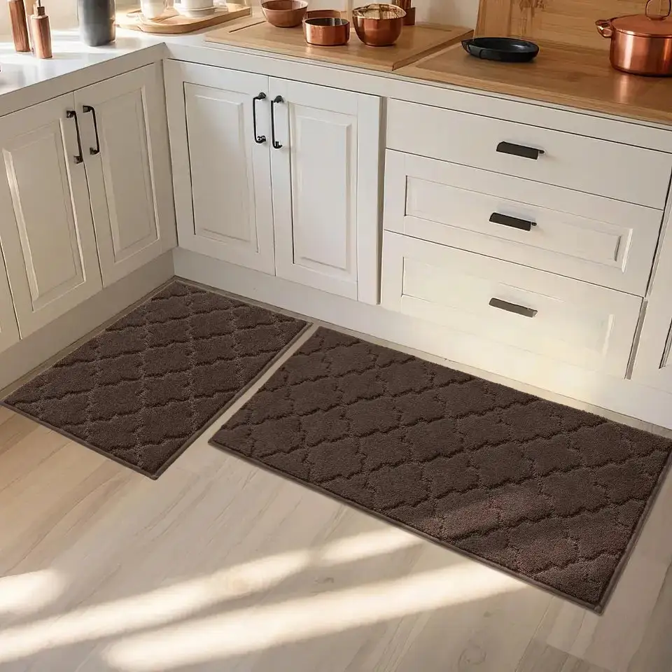 Trellis Scatter Kitchen Rug Set