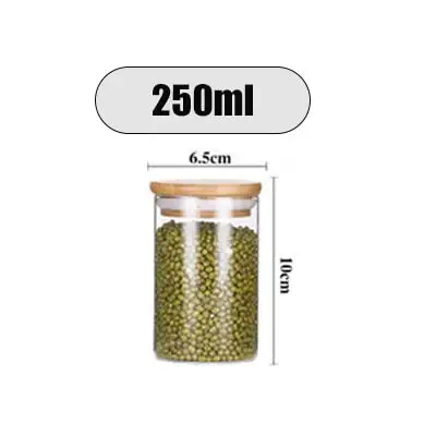 Wooden Glass Fridge Kitchen Storage Organizer
