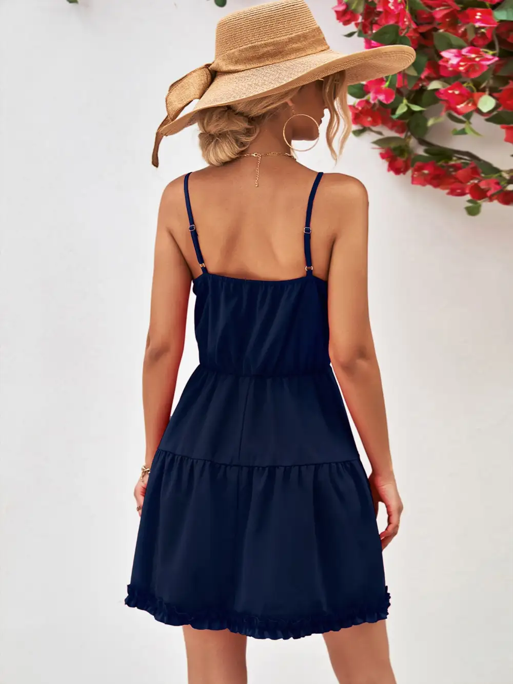 Layered Soft Mini A-Line Dress