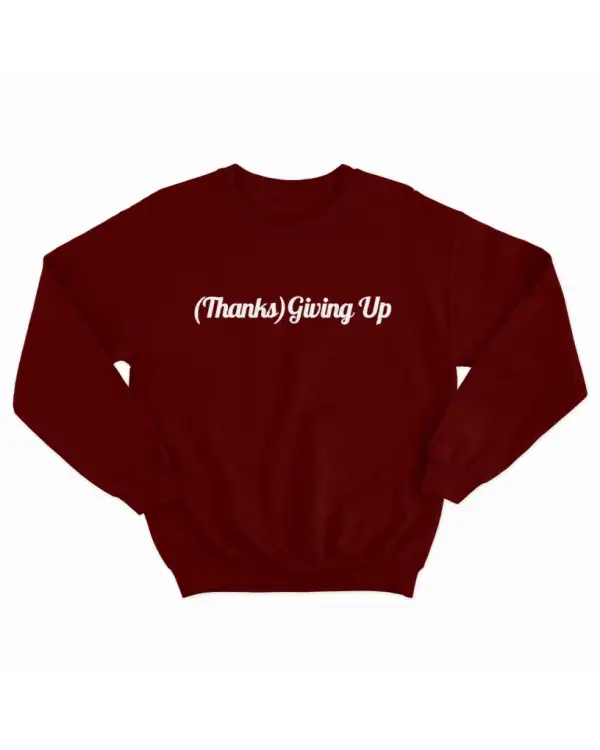 Giving Up Fleece Crewneck