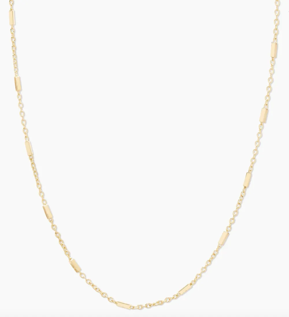 Bar Link Necklace