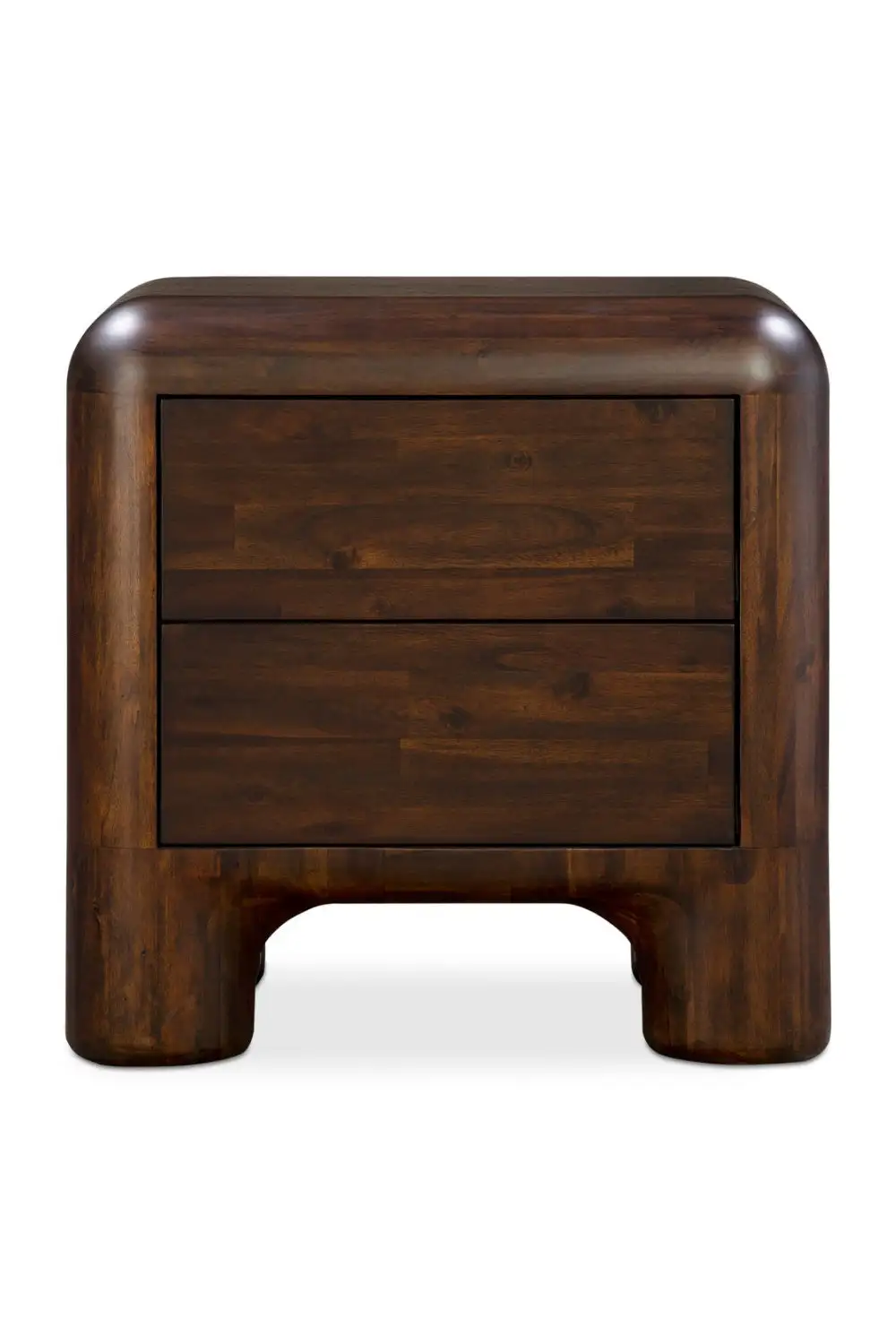 Classic Acacia Drawer Nightstand