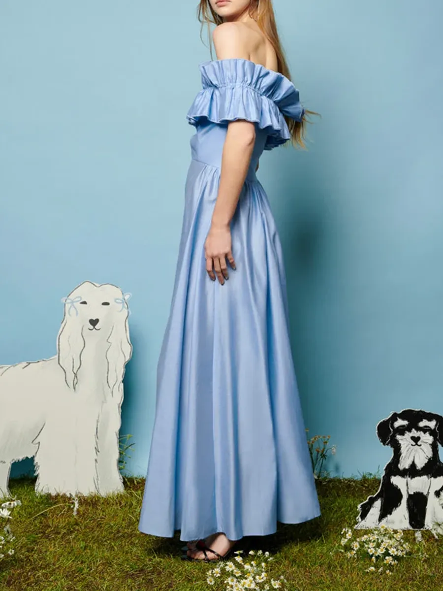 Ruffle Maxi Dress