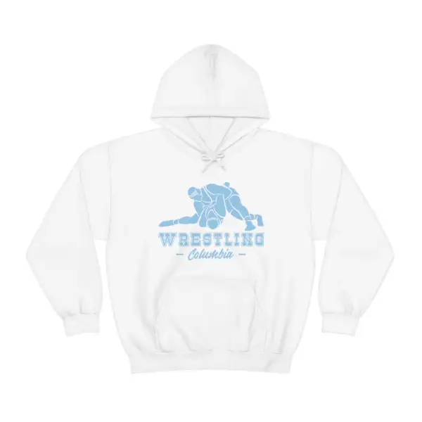 Statement Print Wrestling Graphic Pullover Hoodie