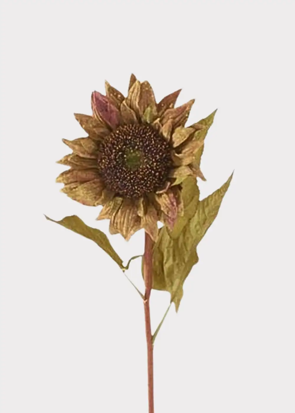 Artificial Elegant Form Sunflower Floral Stem