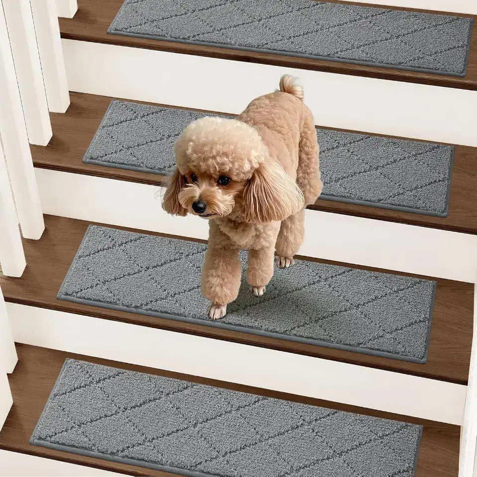 Diamond Pattern Stair Tread Set