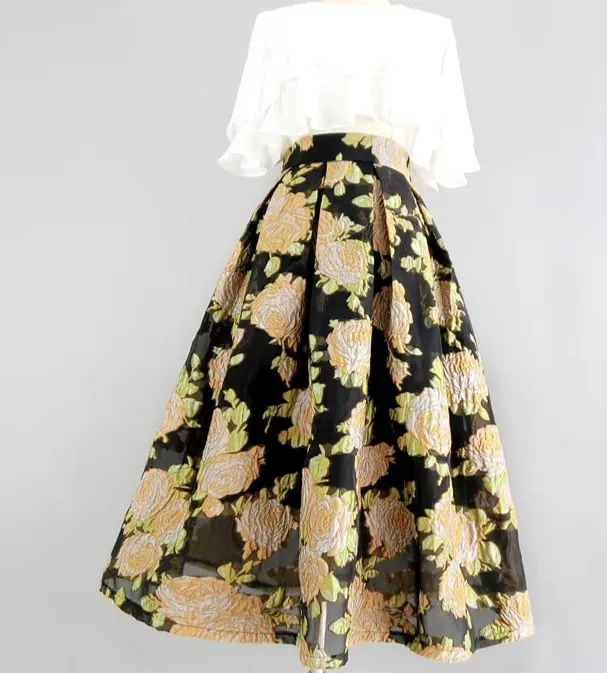 Comfortable Summer High Waist Skirt