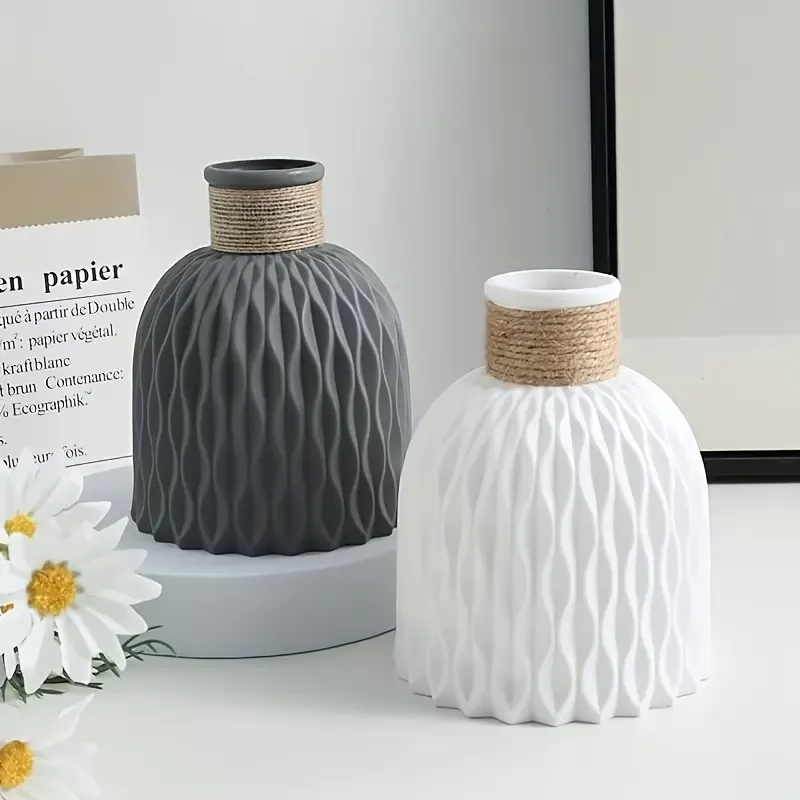 Textured Ceramic Vase
