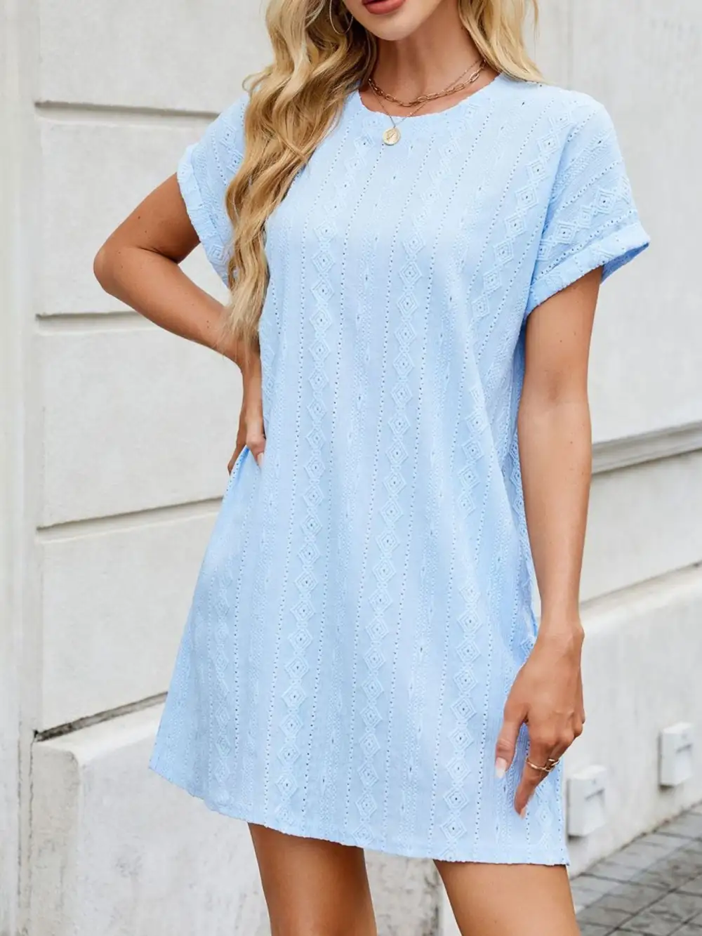 Feminine Mini Dress