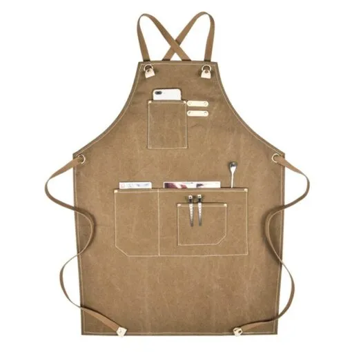Everyday Canvas Cotton Strap Crossback Kitchen Work Apron