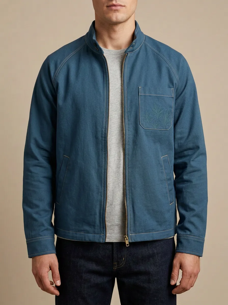 Nature Leaf Zip Jacket
