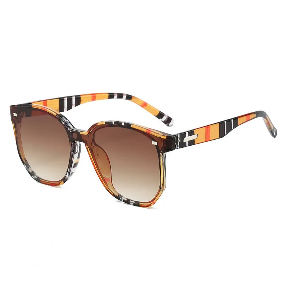 Rounded Square Frame Sunglasses