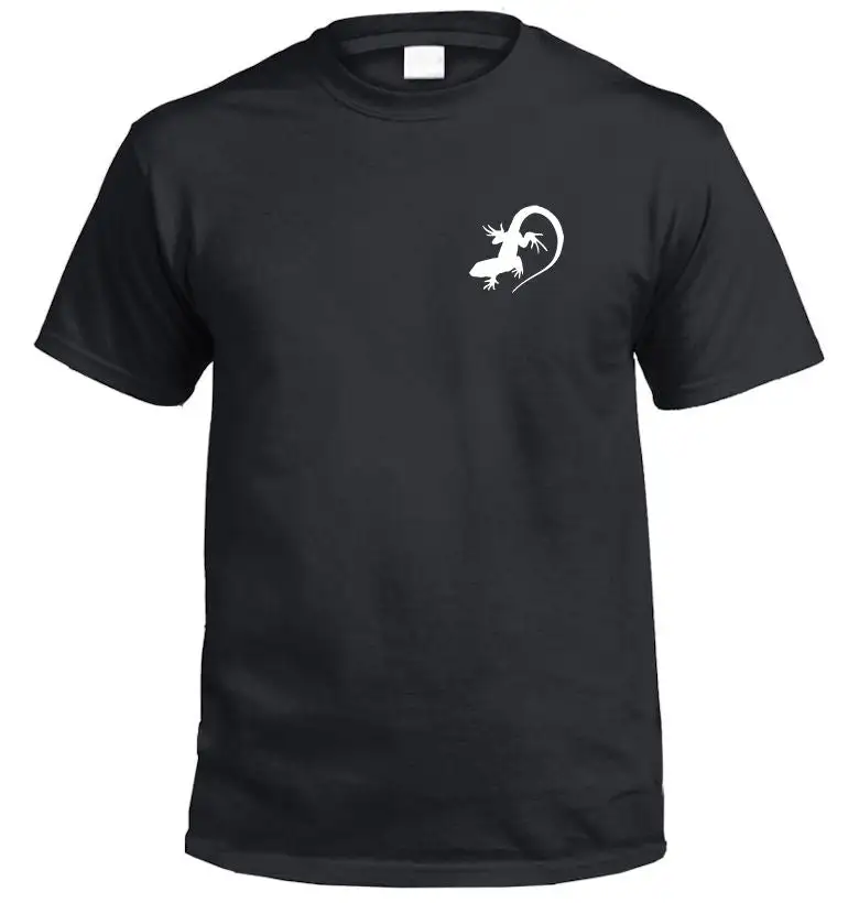 Lizard Chest Logo Cotton T-Shirt