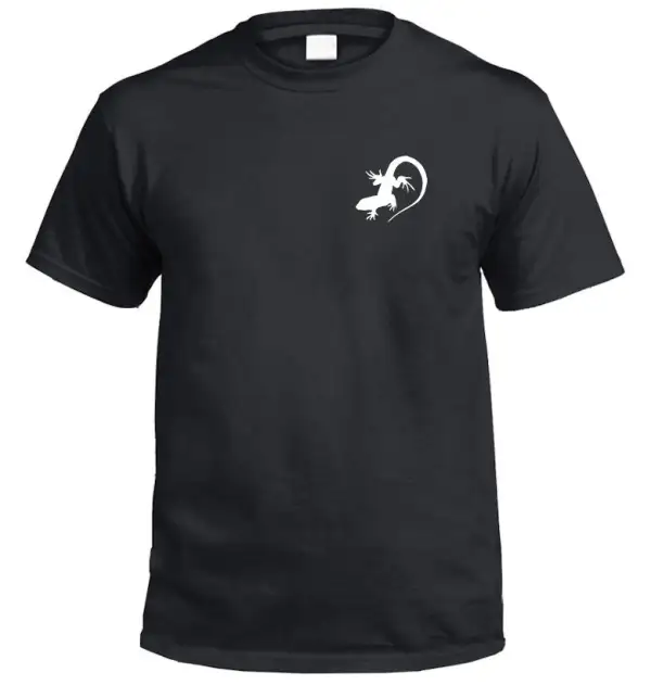 Lizard Chest Logo Cotton T-Shirt